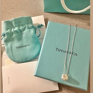 Authentic Tiffany & Co Knot Necklace